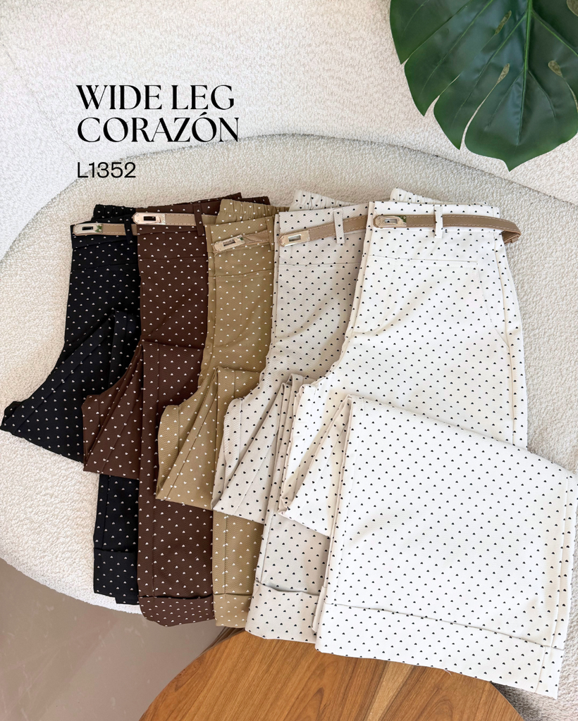 Wide leg Corazon L1352 | Ropalissey